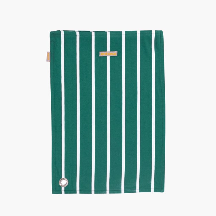 MASPAR 5Pcs Cotton Striped Kitchen Linen Set