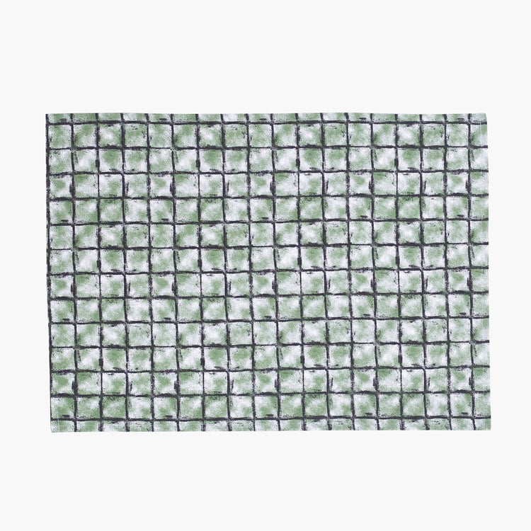 MASPAR 5Pcs Cotton Checked Kitchen Linen Set
