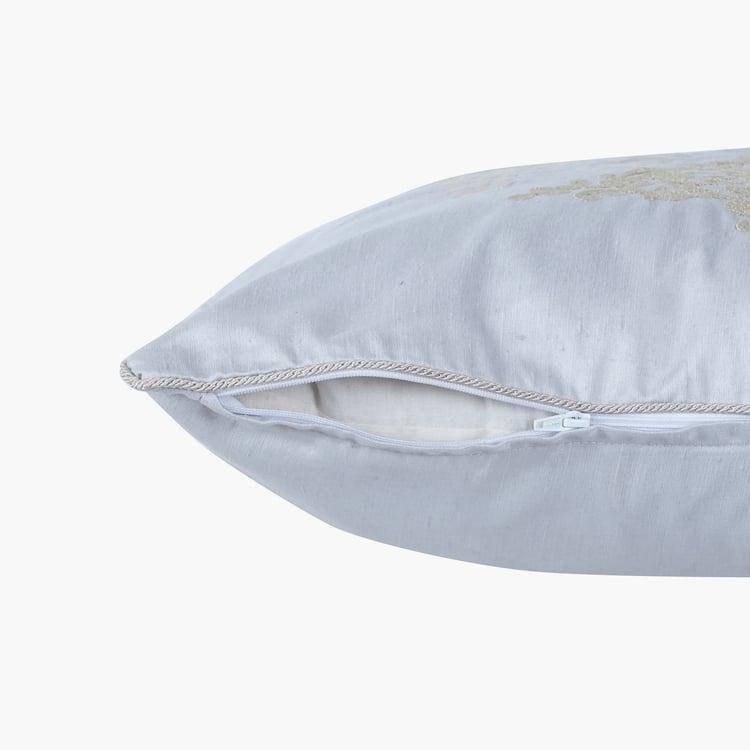 MASPAR Tranquil Essence Embroidered Cushion Cover- 45x45cm