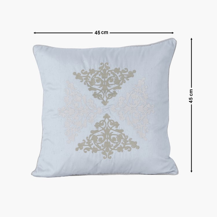 MASPAR Tranquil Essence Embroidered Cushion Cover- 45x45cm