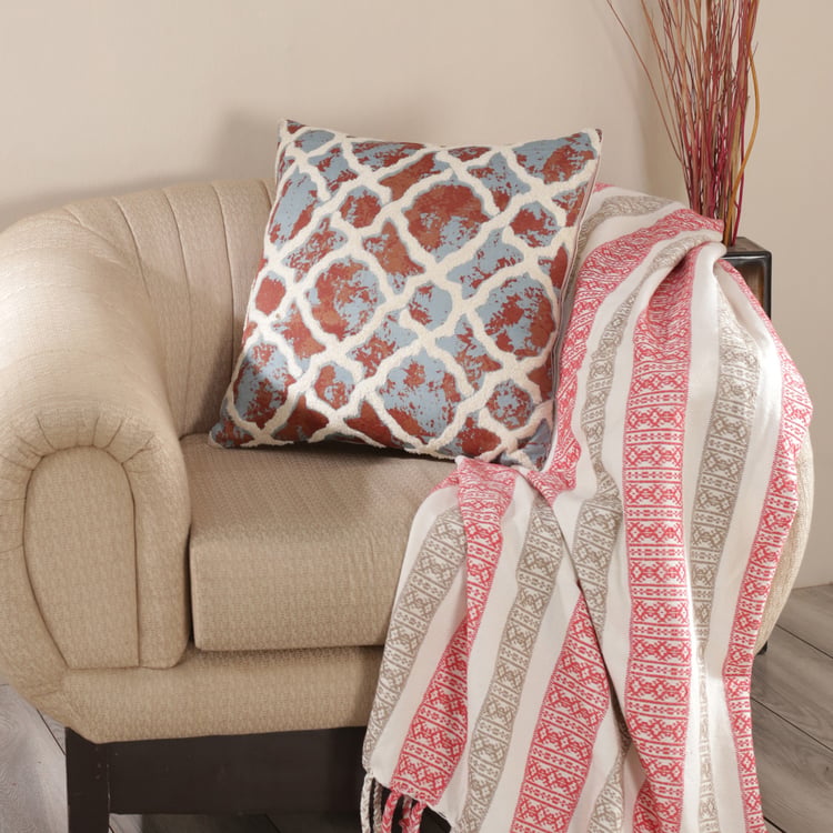 MASPAR Nouveau Tradition Applique Cushion Cover- 45x45cm