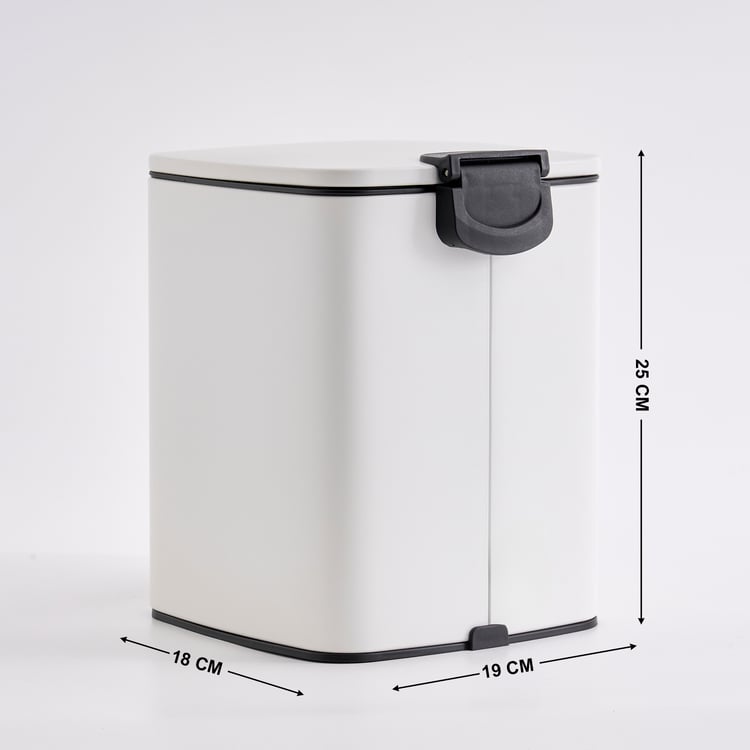 Corsica Cooper Promo Metal Pedal Waste Bin - 6L