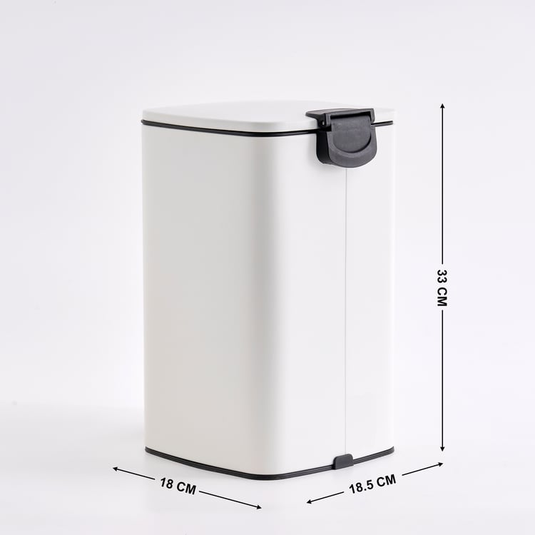 Corsica Cooper Promo Metal Pedal Waste Bin - 8L
