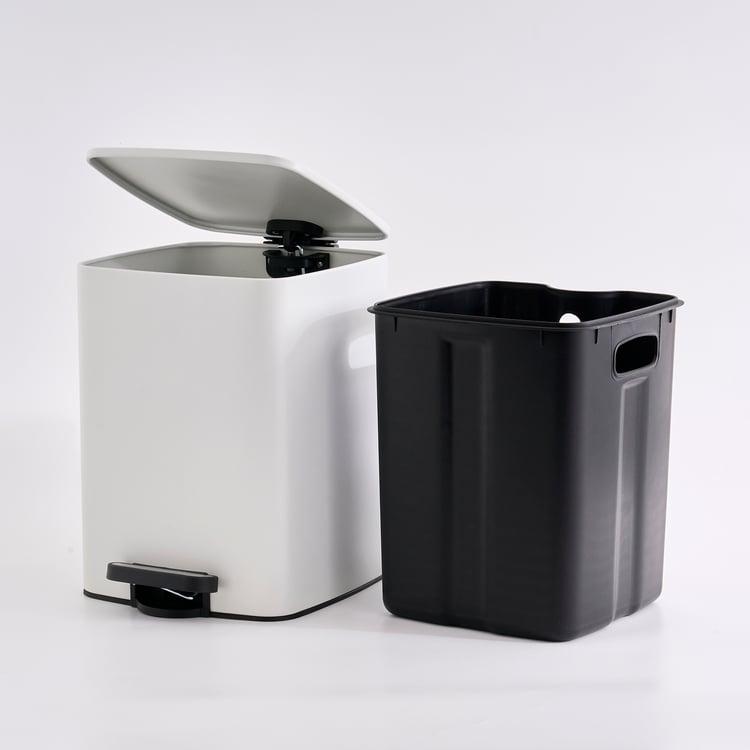 Corsica Cooper Promo Metal Pedal Waste Bin - 12L