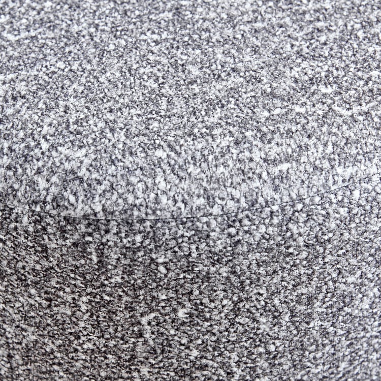 Livy Fabric Ottoman - Grey