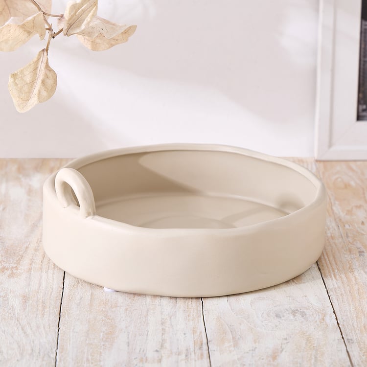 Nesta Arte Ceramic Decorative Bowl with Knot