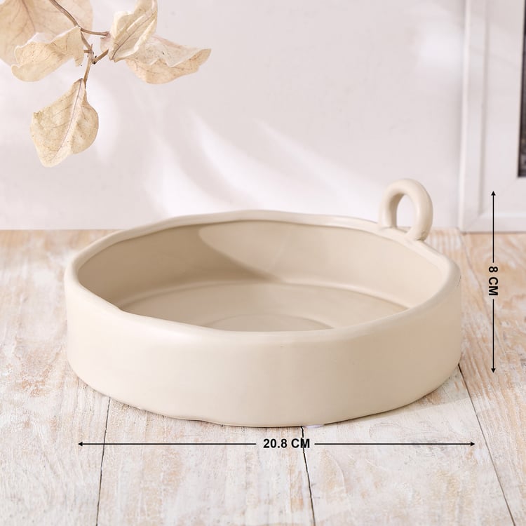 Nesta Arte Ceramic Decorative Bowl with Knot