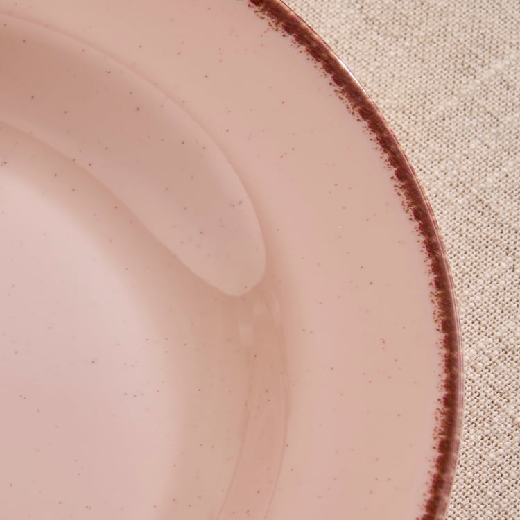 Meadows Plato Melamine Printed Pasta Plate - 22.5x3.5cm