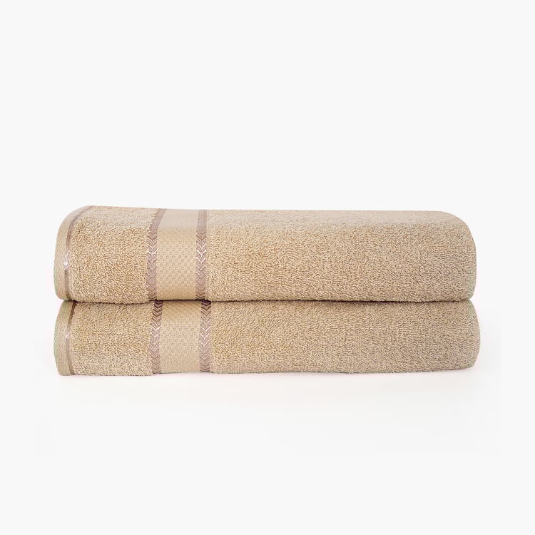 LAYERS Everfresh Set of 2 Cotton Bath Towels - 140x70cm