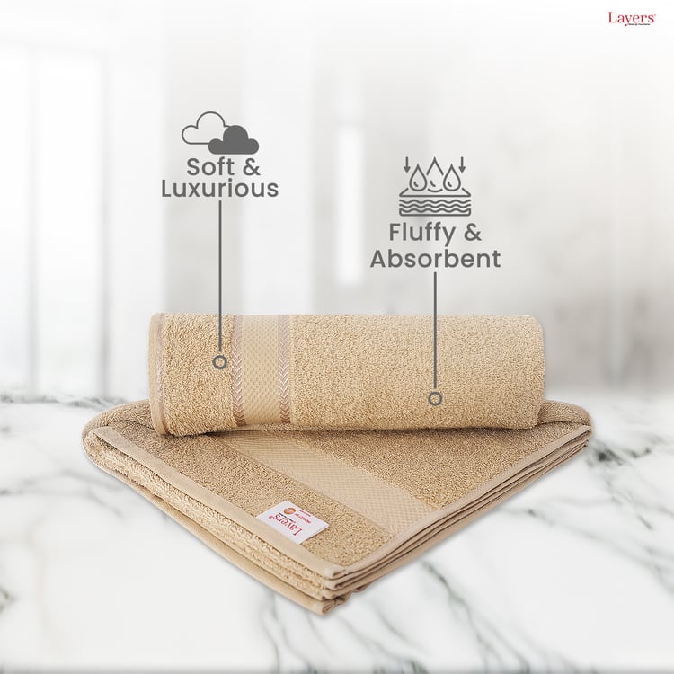 LAYERS Everfresh Set of 2 Cotton Bath Towels - 140x70cm