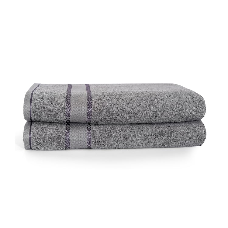 LAYERS Everfresh Set of 2 Cotton Bath Towels - 140x70cm