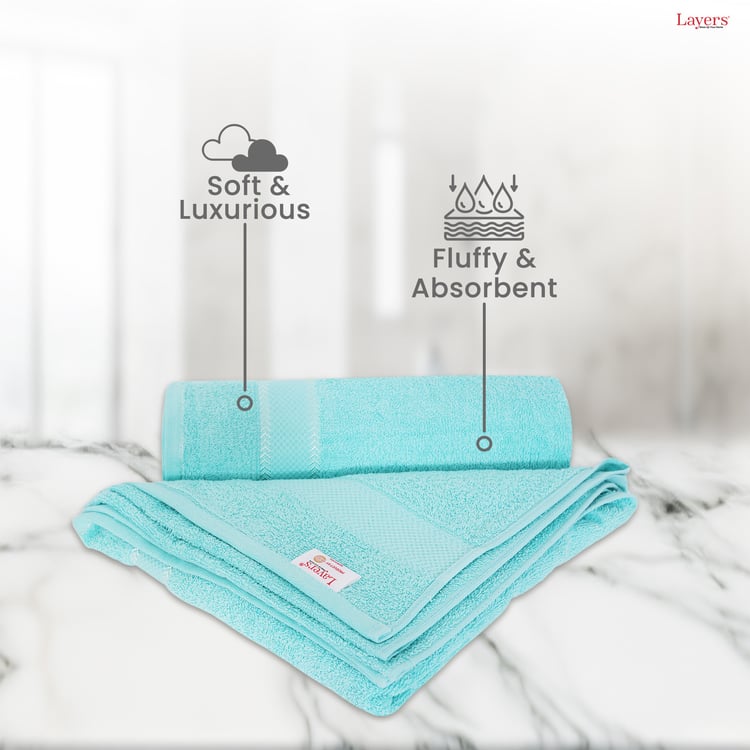 LAYERS Everfresh Set of 2 Cotton Bath Towels - 140x70cm