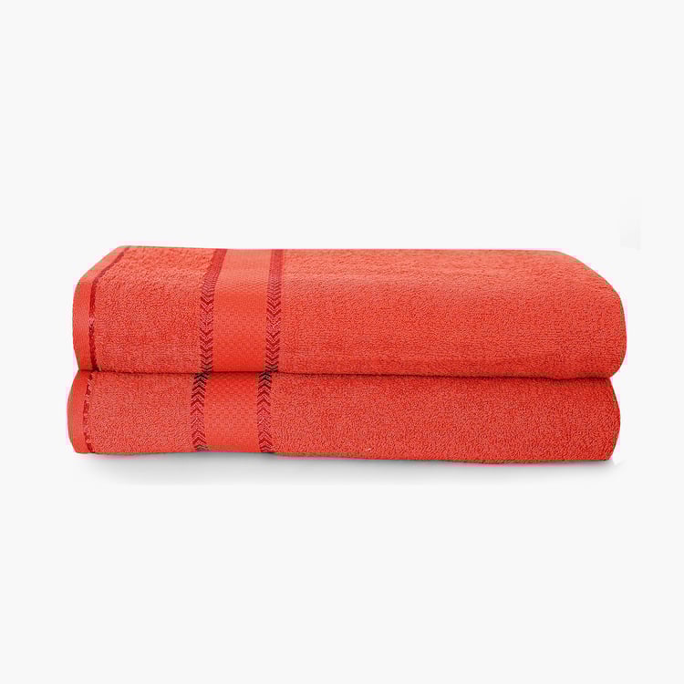 LAYERS Everfresh Set of 2 Cotton Bath Towels - 140x70cm