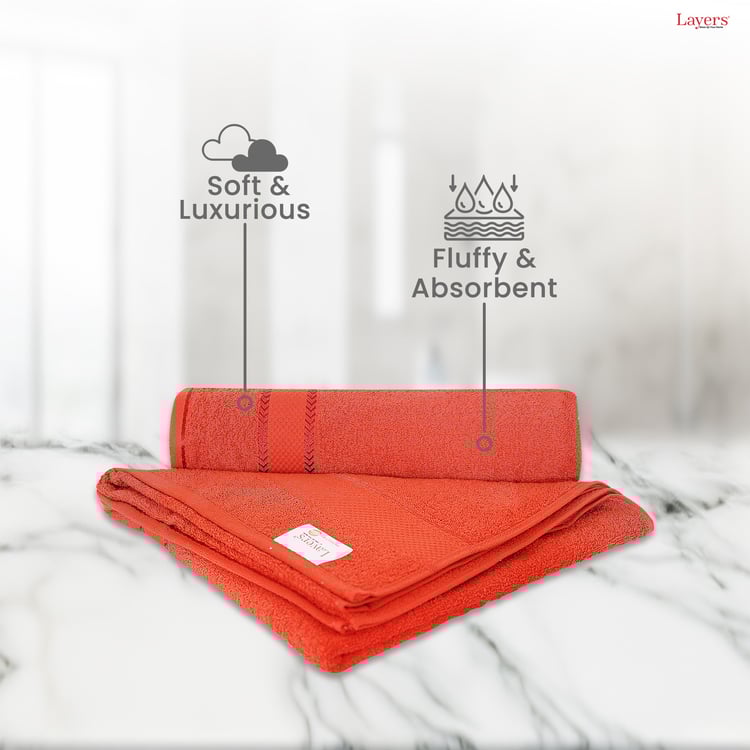 LAYERS Everfresh Set of 2 Cotton Bath Towels - 140x70cm