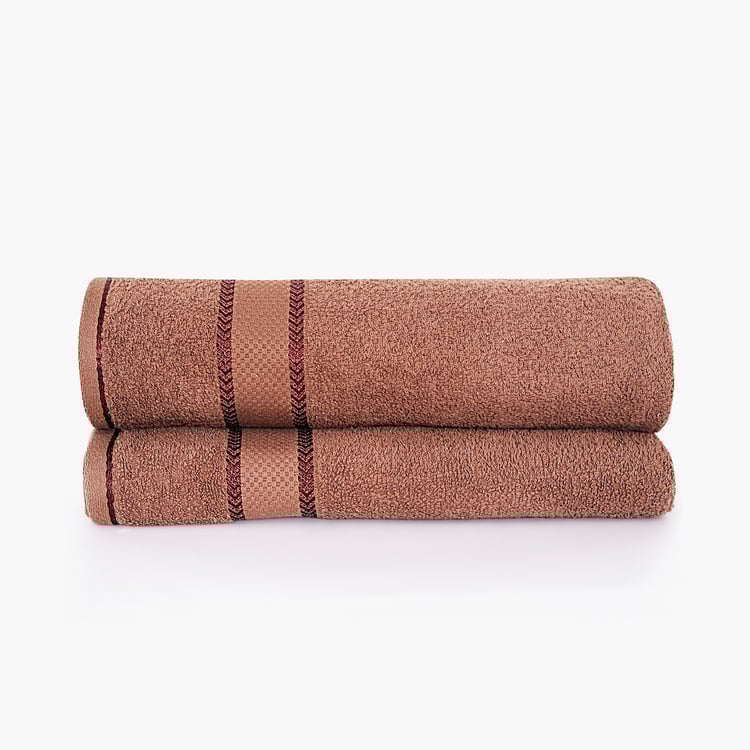 LAYERS Everfresh Set of 2 Cotton Bath Towels - 140x70cm