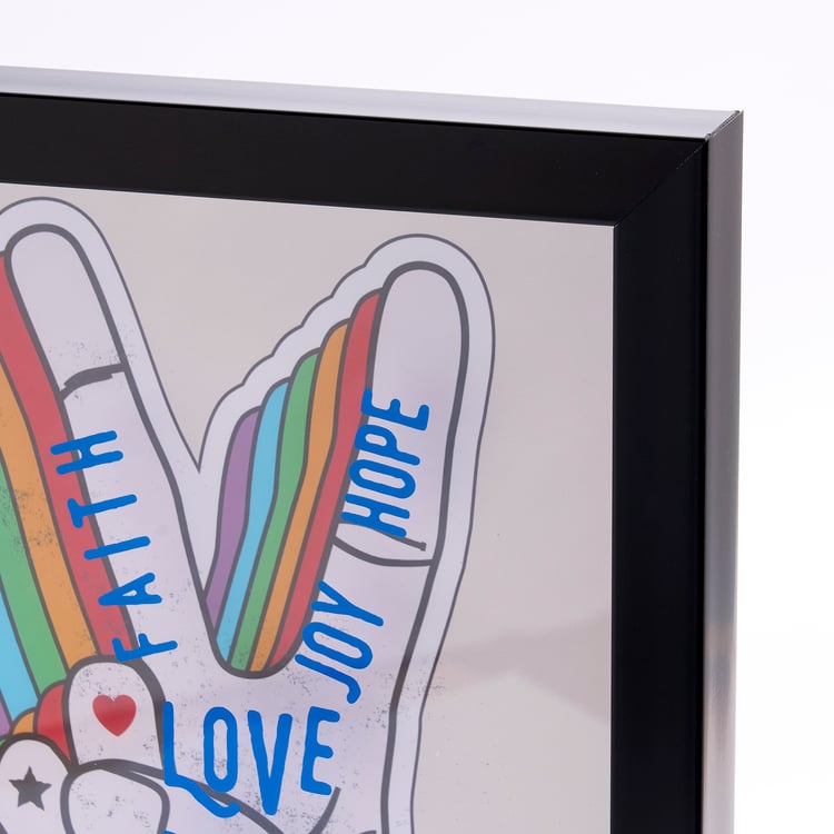 Corsica Spectrum Framed Wall Art - 35x25cm
