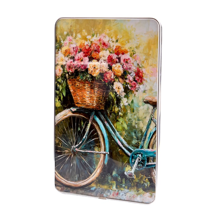 Corsica Aura Bicycle Crystal Painting Picture Frame - 19.5x29.5cm