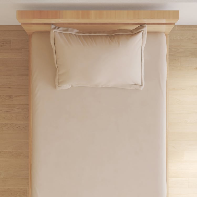 Earthbound Bloom Cotton 180TC 2Pcs Single Bedsheet Set