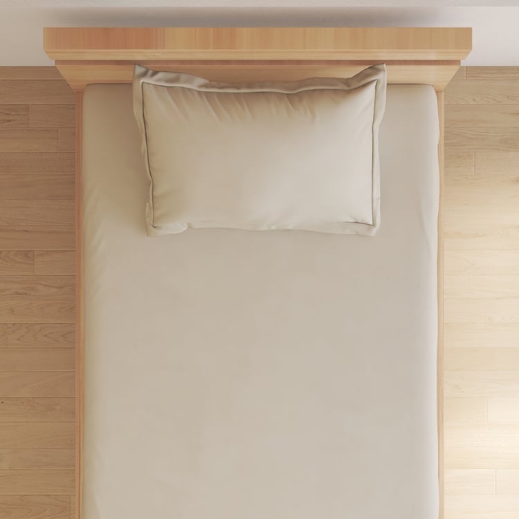 Earthbound Cotton 180TC 2Pcs Single Bedsheet Set