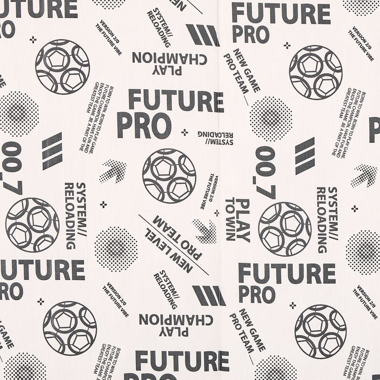 Slate Kids Cotton Future Pro Print Reversible Double Comforter