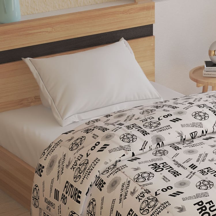 Slate Kids Cotton Printed Reversible Single Comforter