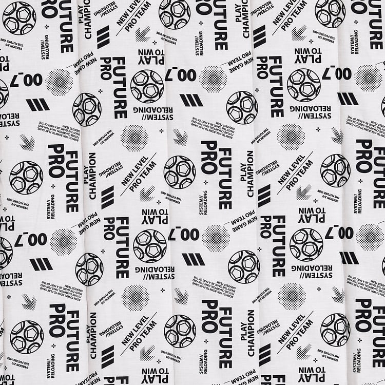 Slate Kids Cotton Printed Reversible Single Comforter