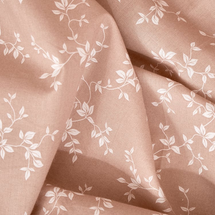 Corsica Ezra Silva Cotton 144TC Floral Print 3Pcs Queen Bedsheet Set
