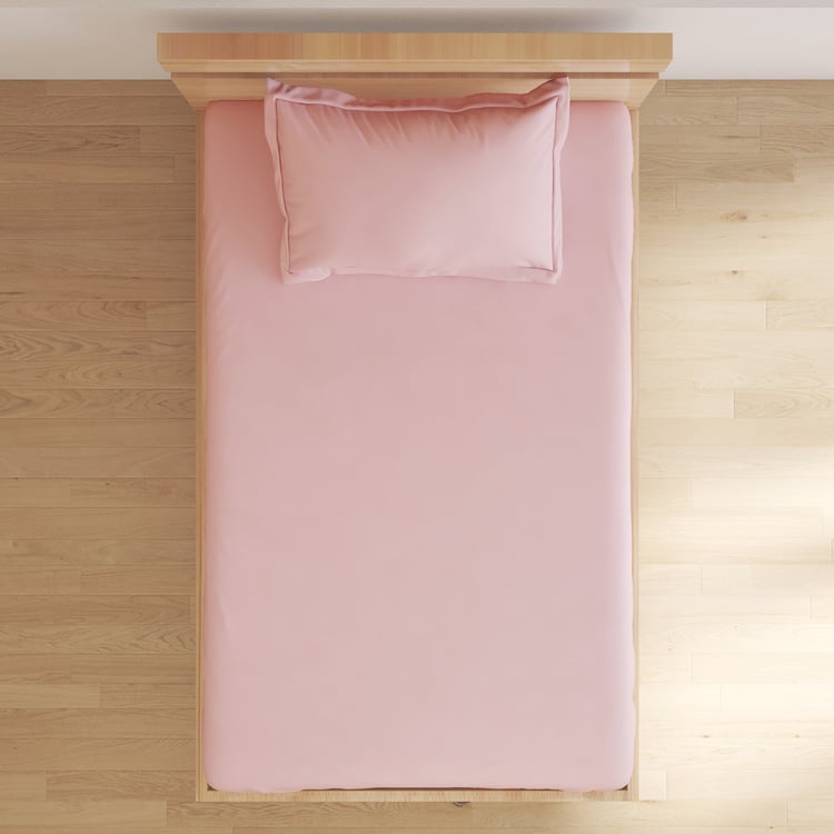 Slate Kids Cotton 180TC 2Pcs Single Bedsheet Set