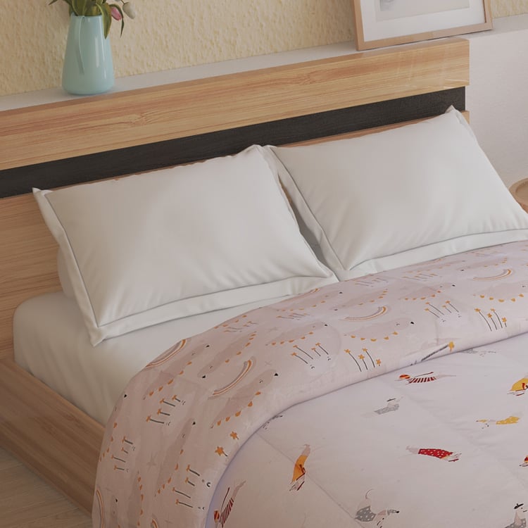 Slate Kids Cotton Printed Reversible Double Comforter