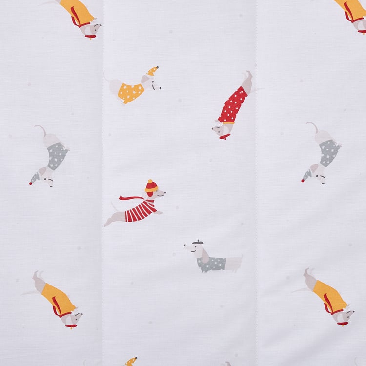 Slate Kids Cotton Printed Reversible Double Comforter
