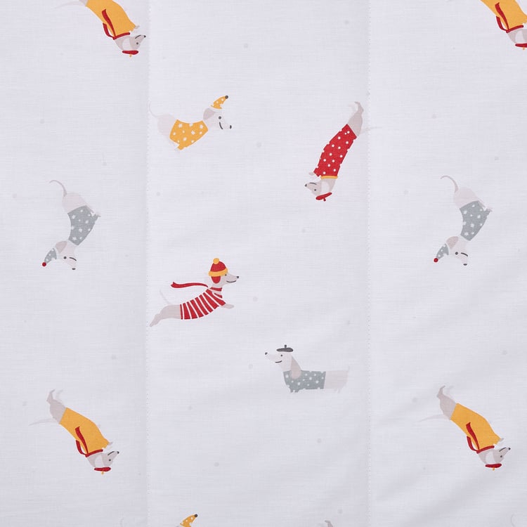 Slate Kids Cotton Printed Reversible Single Comforter