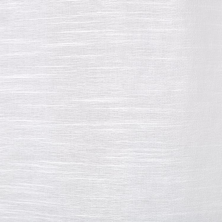 Amaira Pearl Set of 2 Sheer Door Curtains - 8.85ft (270cm)