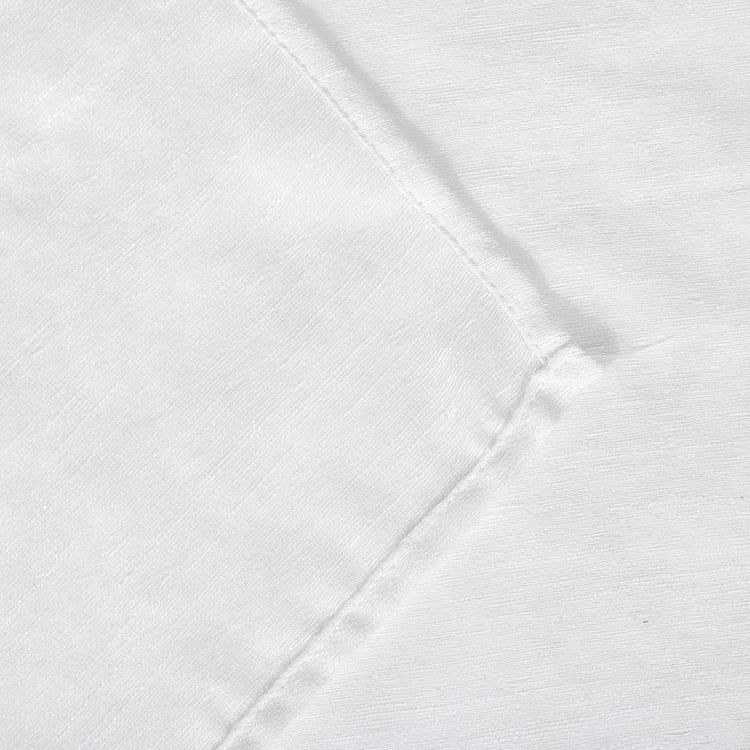 Amaira Pearl Set of 2 Sheer Door Curtains - 7.35ft (225m)