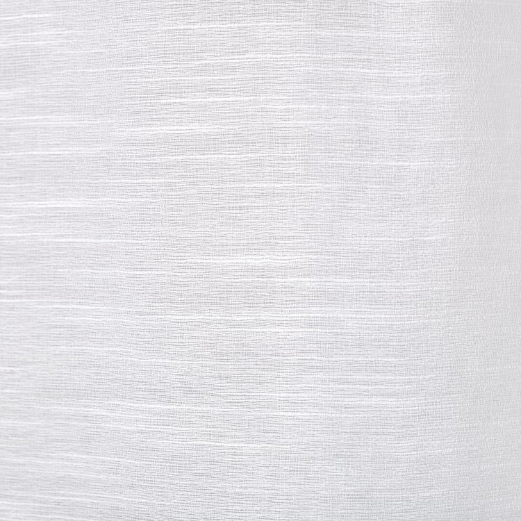 Amaira Pearl Set of 2 Sheer Door Curtains - 7.35ft (225m)