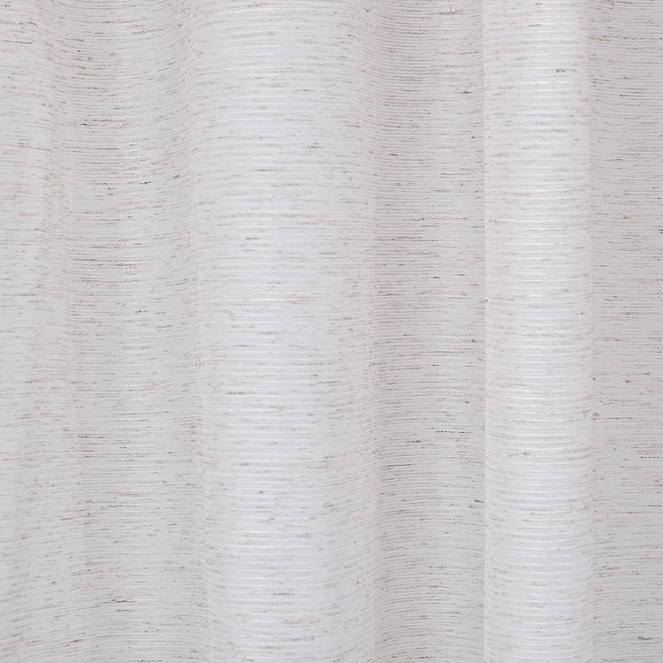 Amaira Whisp Set of 2 Sheer Window Curtains - 5.2ft (160cm)