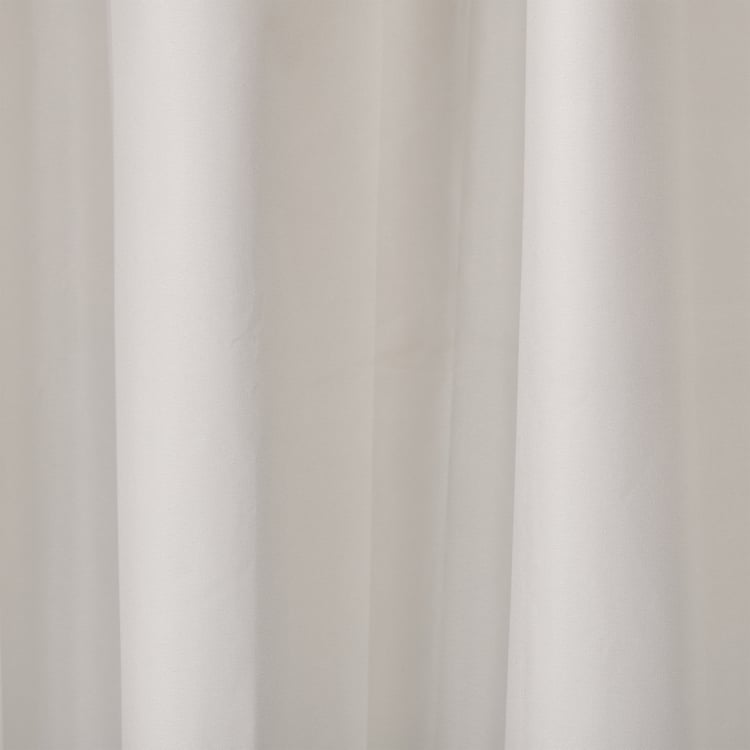 Muffle Depth Set of 2 Blackout Door Curtains - 7.3ft (220cm)