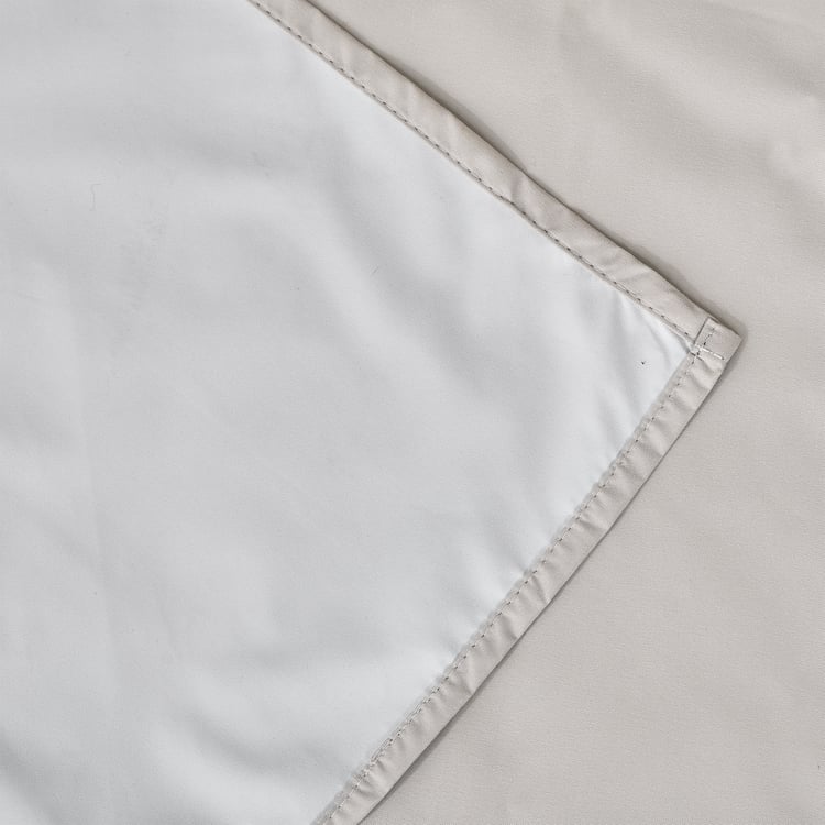 Muffle Depth Set of 2 Blackout Door Curtains - 7.3ft (220cm)