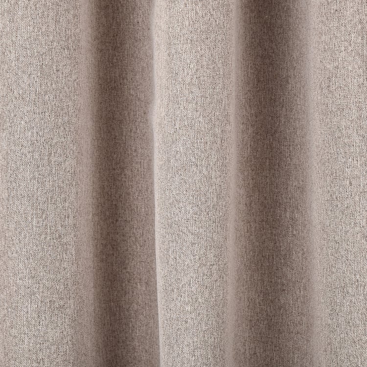 Muffle Grain Set of 2 Blackout Door Curtains - 8.8ft (270cm)