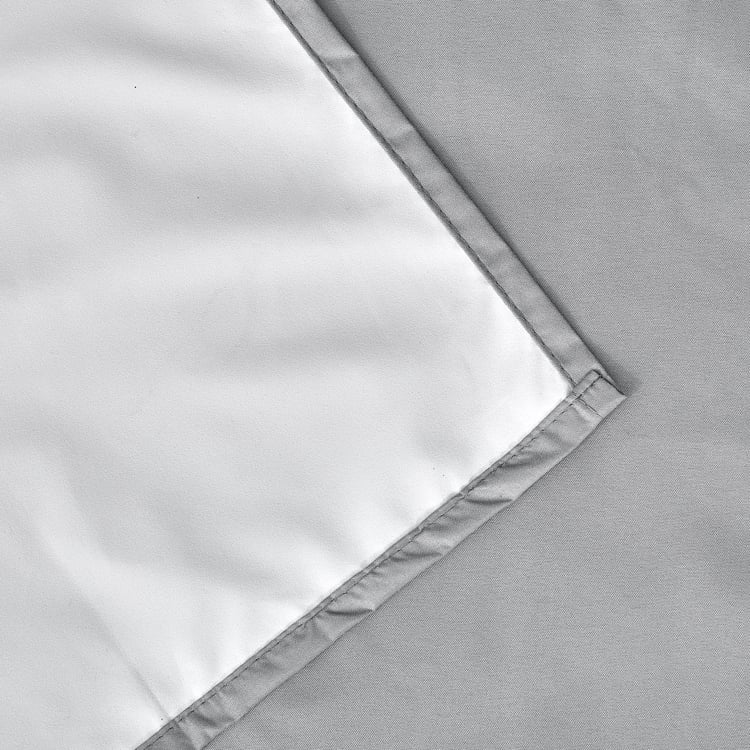 Muffle Shadow Set of 2 Blackout Window Curtains - 5.2ft (160cm)