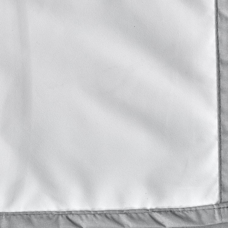 Muffle Shadow Set of 2 Blackout Window Curtains - 5.2ft (160cm)