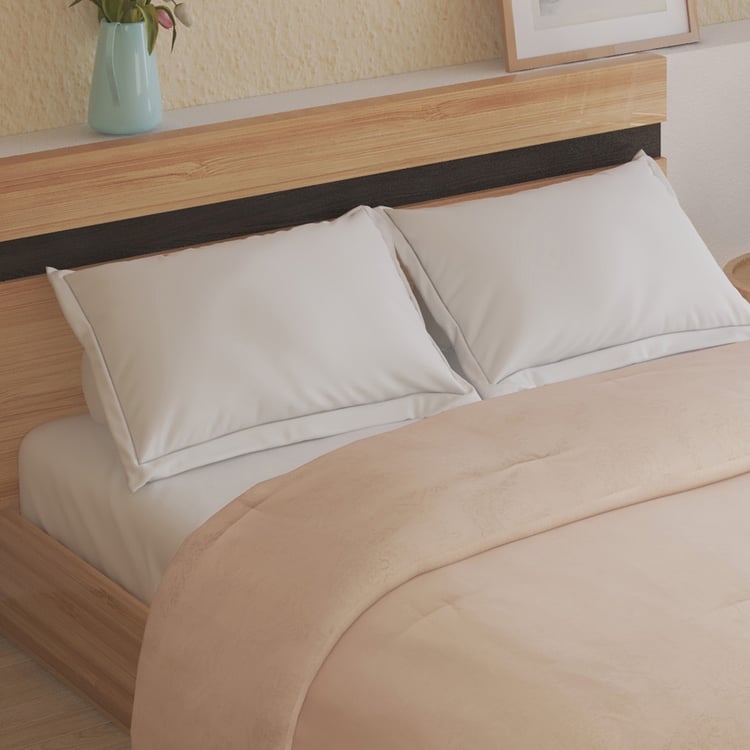 Tranquil Luxe Ethnic Cotton Jacquard Double Comforter
