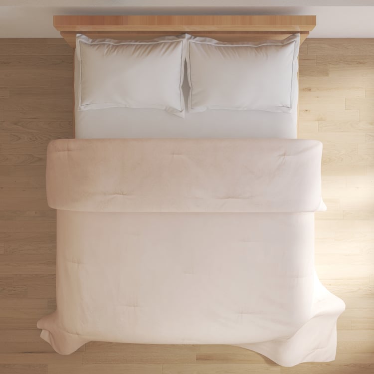 Tranquil Luxe Ethnic Cotton Jacquard Double Comforter