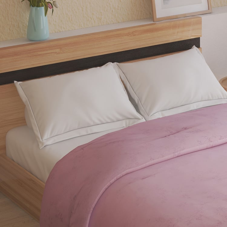 Tranquil Luxe Ethnic Cotton Jacquard Double Comforter