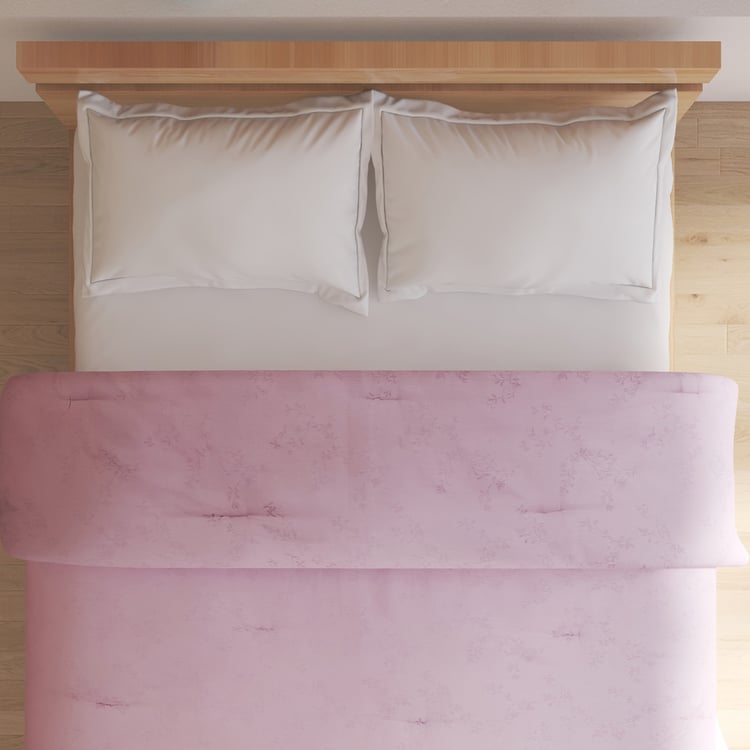 Tranquil Luxe Ethnic Cotton Jacquard Double Comforter