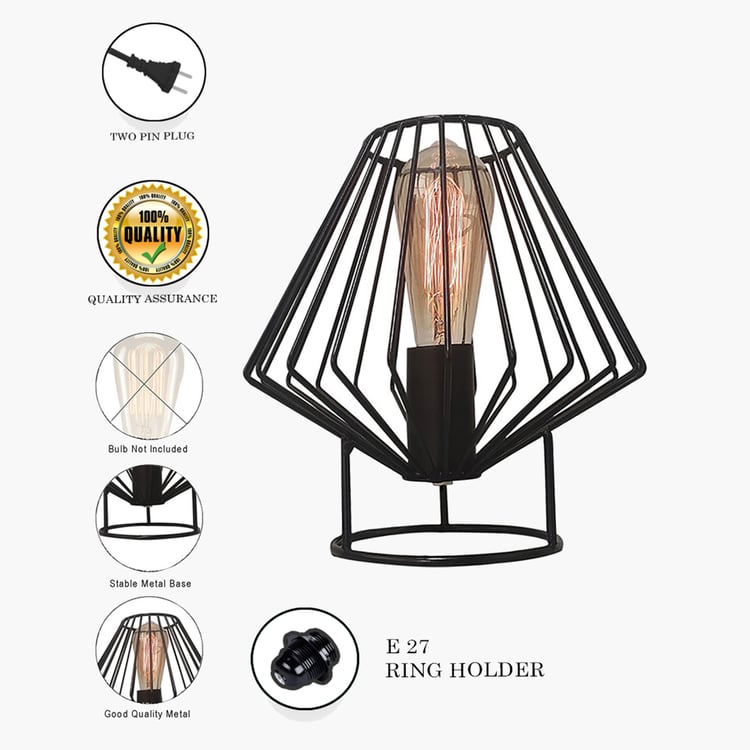 HOMESAKE Metal Table Lamp