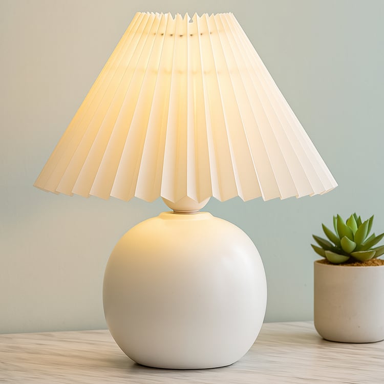 HOMESAKE Ceramic Table Lamp