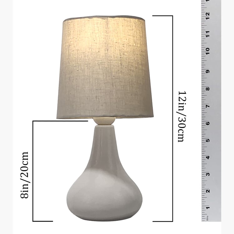 HOMESAKE Ceramic Table Lamp