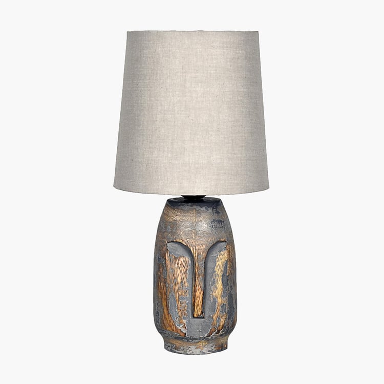 HOMESAKE Wooden Table Lamp