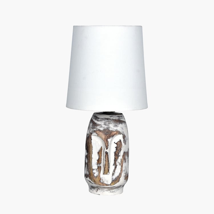 HOMESAKE Wooden Table Lamp