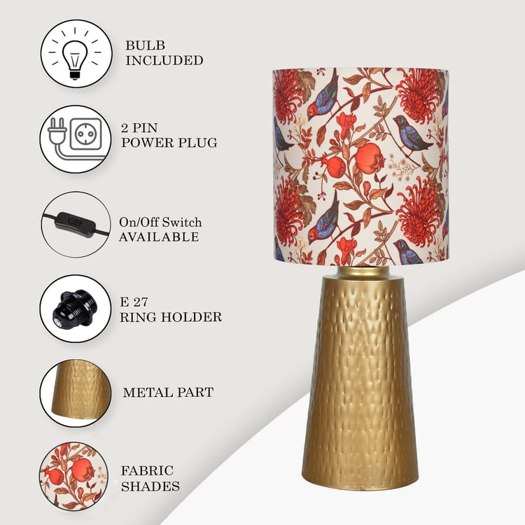 HOMESAKE Metal Table Lamp